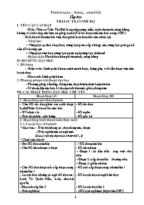 Giáo án Tổng hợp các môn Lớp 5 - Tuần 20 - Năm học 2021-2022